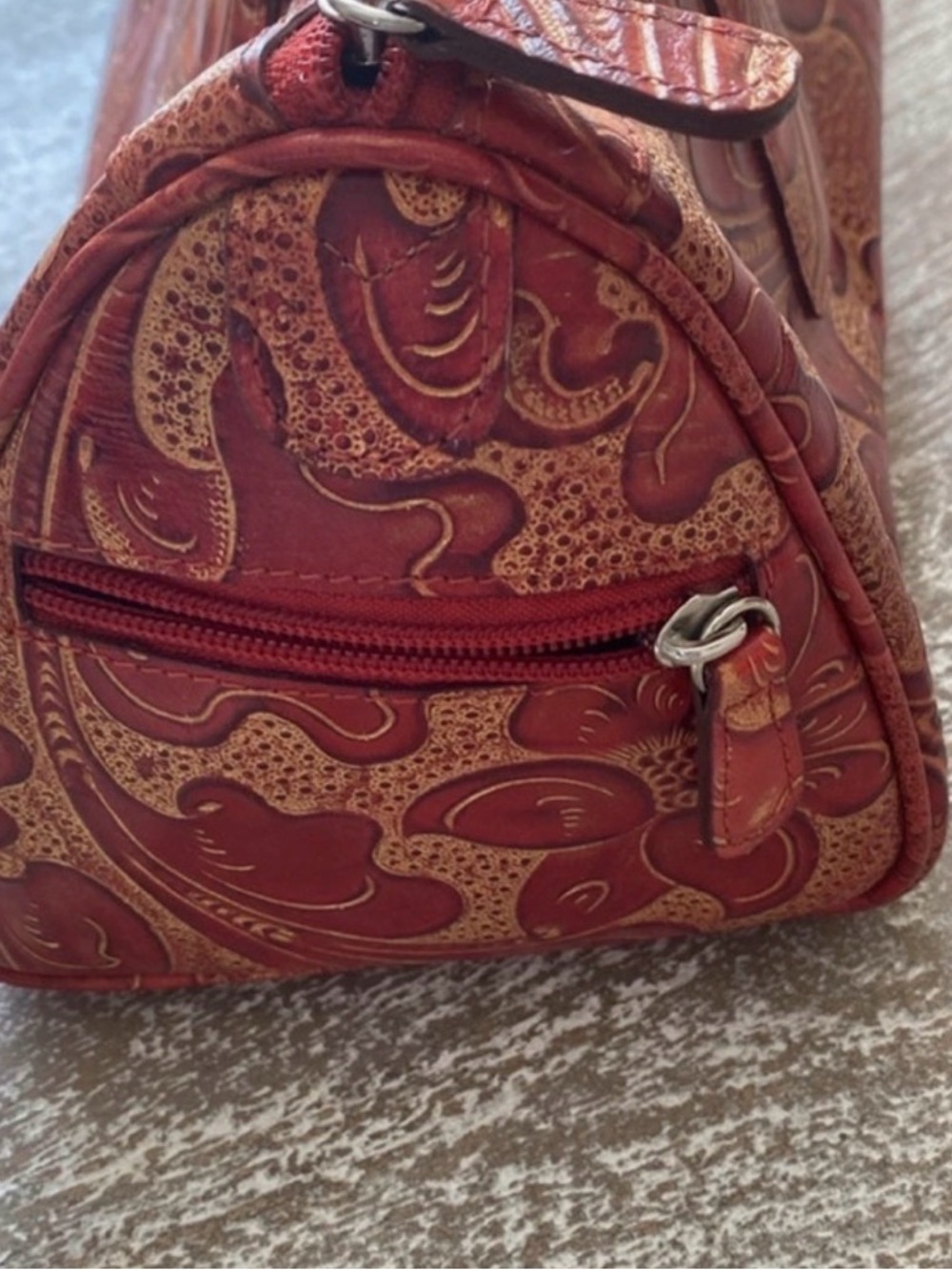 Wilson Red Patterned Women’s Handbag - Picture 3 of 7
